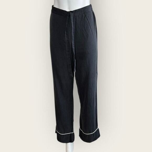 Ettitude | Long Sleeve Pajama Set | Gray/White | Medium - Picture 5 of 16